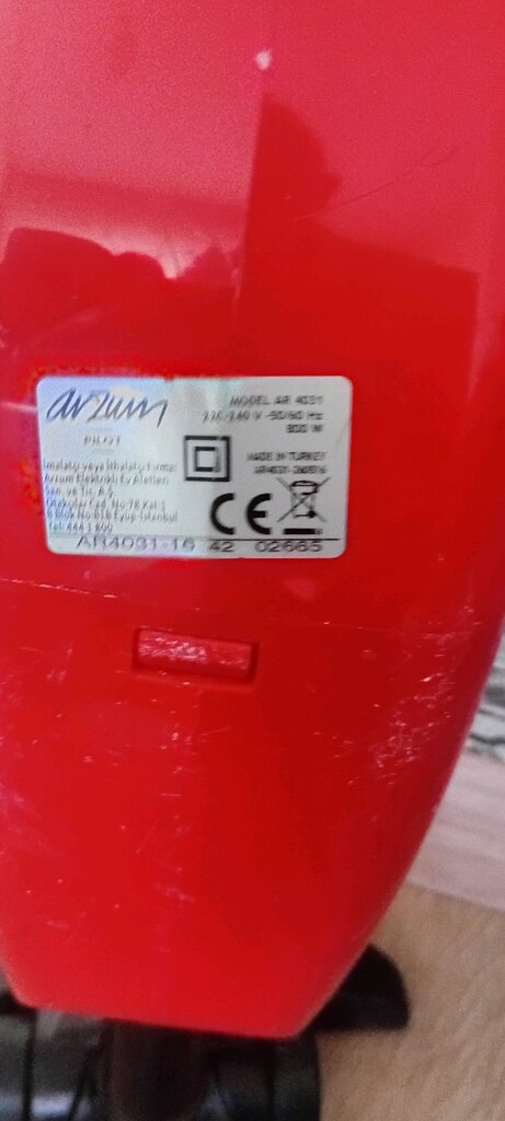 Arzum pilot marka elektrikli süpürge - 4