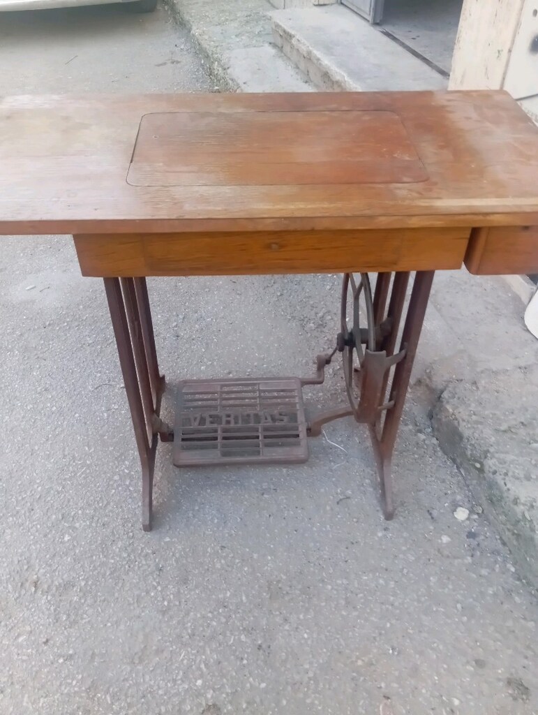 sağlam temiz eskilerden makina ayağı - 4