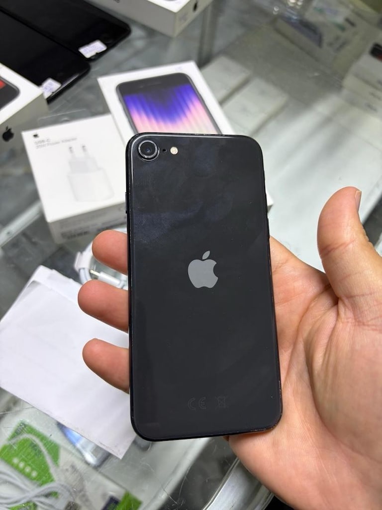 MÜHENDİSCELL’DEN İPHONE SE 3.NESİL İOS 18 PİL%98 KUTU FATURALI - 10