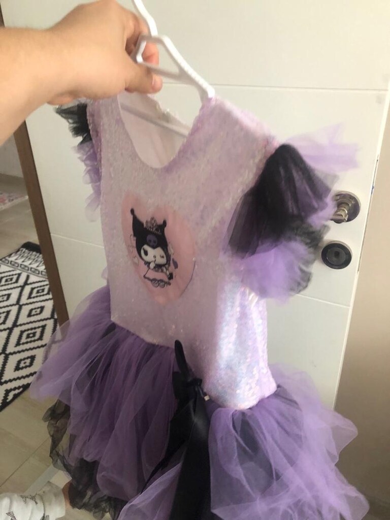 kuromi elbise abiye doğum günü elbisesi - 2
