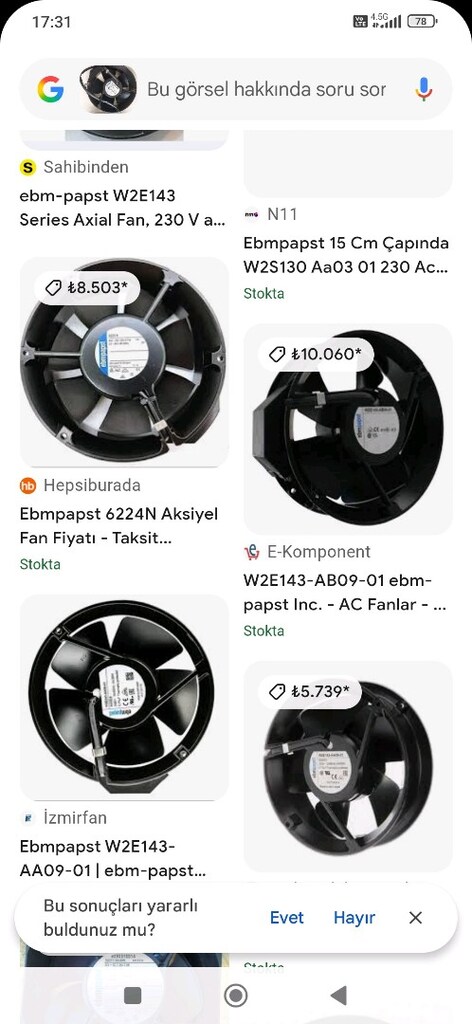 FAN sağlam sorunsuz çalışıyor alemininyum kasa adet fiyatı - 3