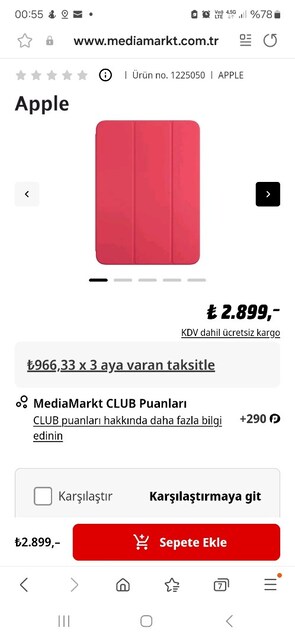 IPAD 1 MIKNATISLI KILIF ADAPTÖR