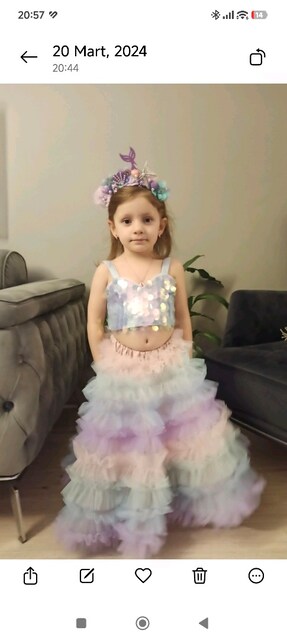 little mermaid kostümü