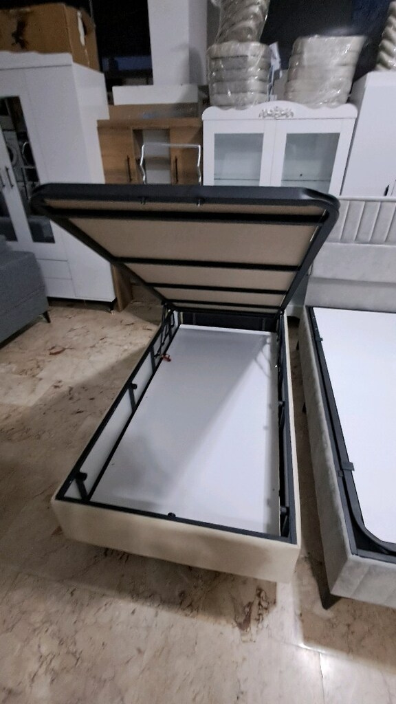 SIFIR TEK KİŞİLİK BAZA BAŞLIK YATAK - 3