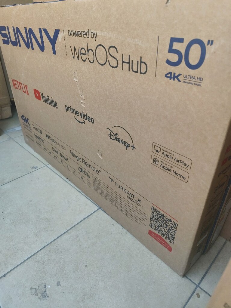 SUNNY 50 İNÇ 127 EKRAN 4K UHD WEBOS DAHİLİ WİFİ UYDU SIFIR - 3
