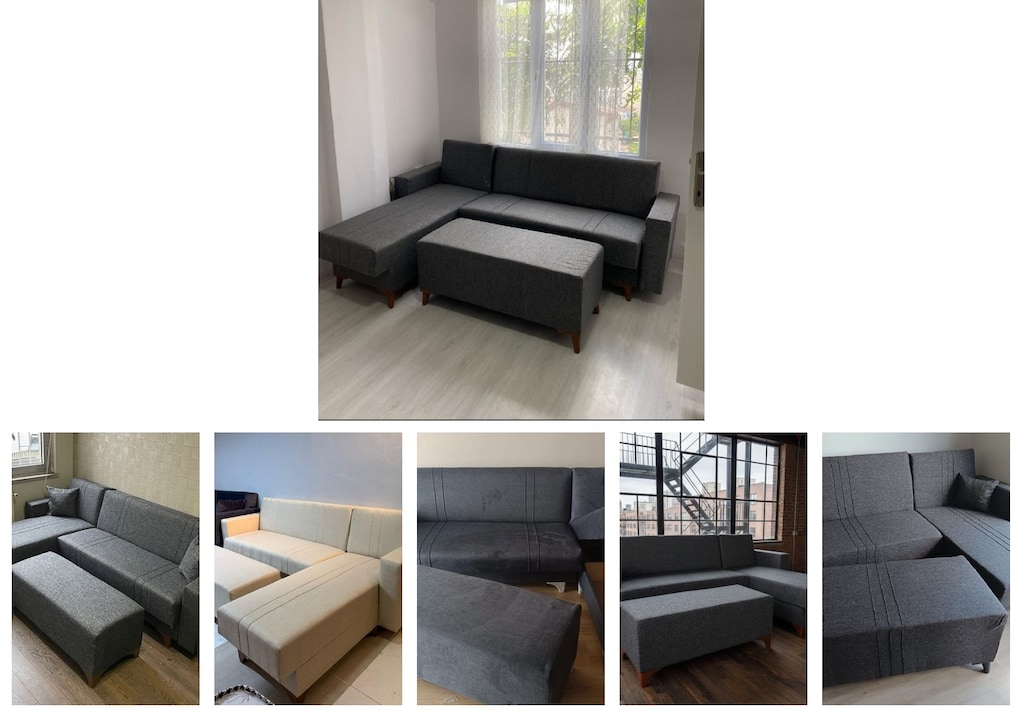 l koltuk köşe koltuk takımı xzklzqtxkm - 6