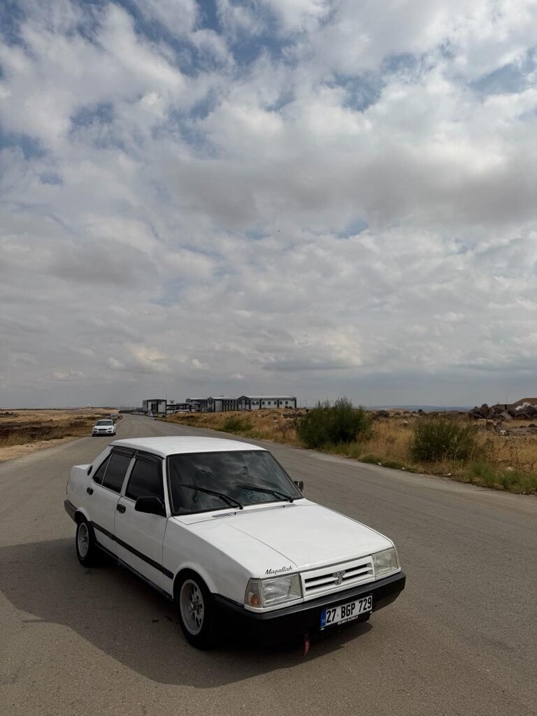 arabam ufak tefek eksik var ama güzel 1991 model düz Şahin 5 vites - 11