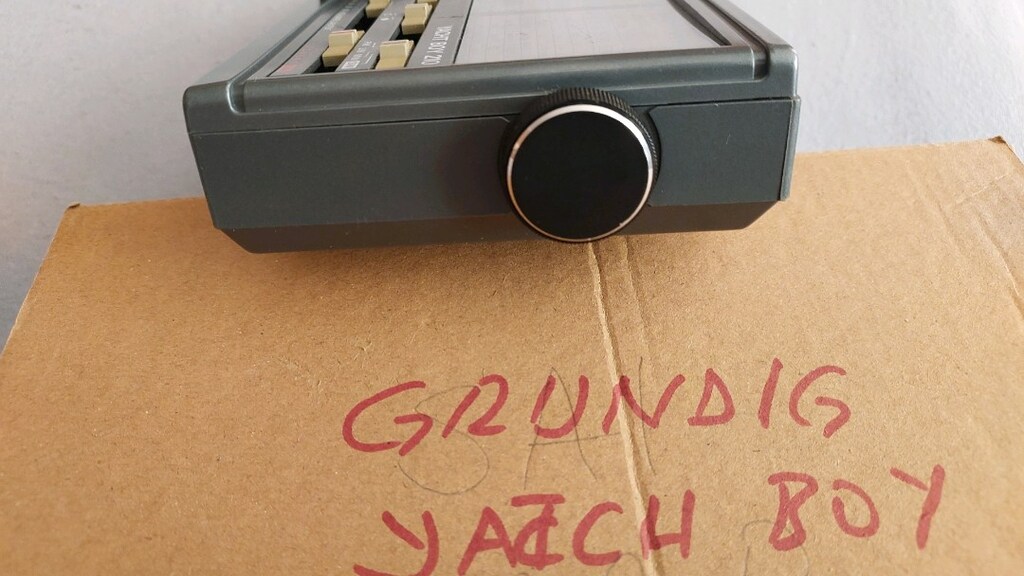 GRUNDIG YACHT BOY 210 ALMAN MALI 1985 ÜRETİMİ RADYO - 7