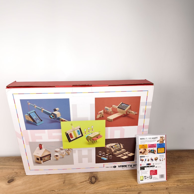 NINTENDO SWITCH LABO VARIETY KIT KARTON KUTU OYUNU SIFIR ÜRÜN - 4