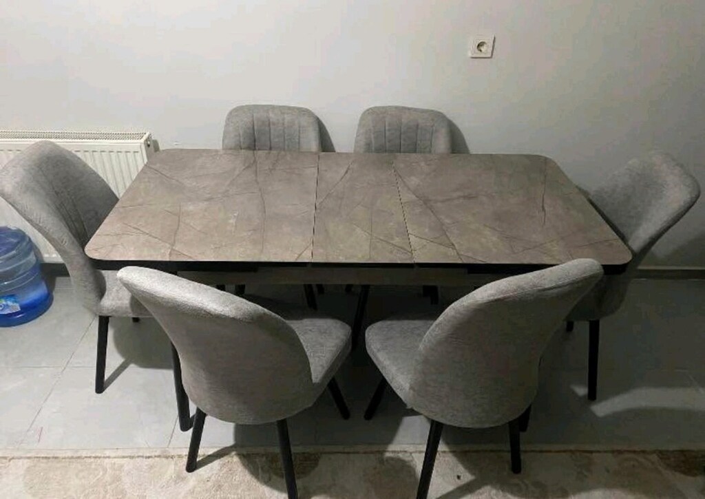 6 kişilik masa sandalye - 4