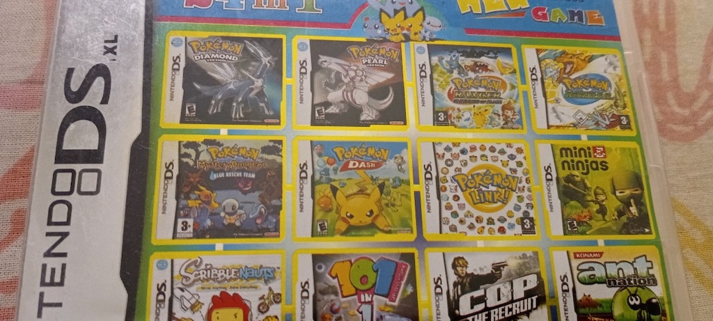 24=in=1=İÇİ POKEMON DOLU= NİNTENDO DS=FİATINI DÜŞÜRDÜM - 2