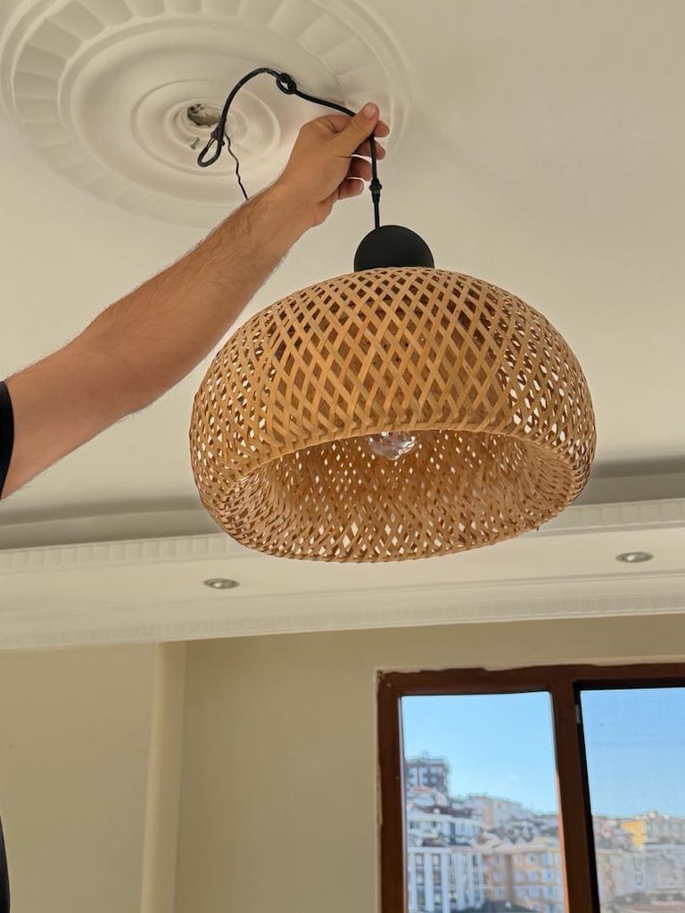 BOHEM RATTAN AVİZE - 2