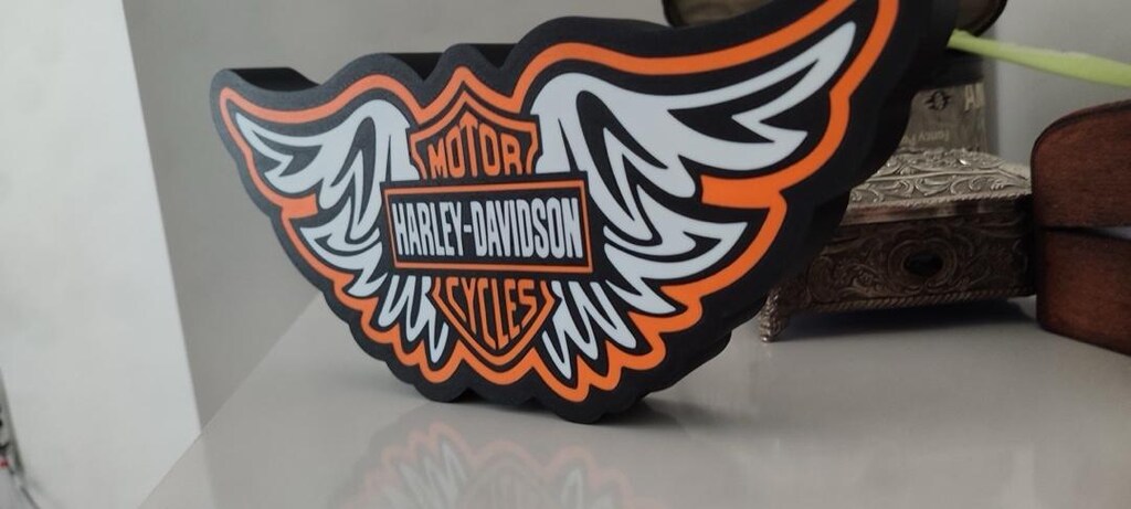 3D Harley Led Lamba - 2