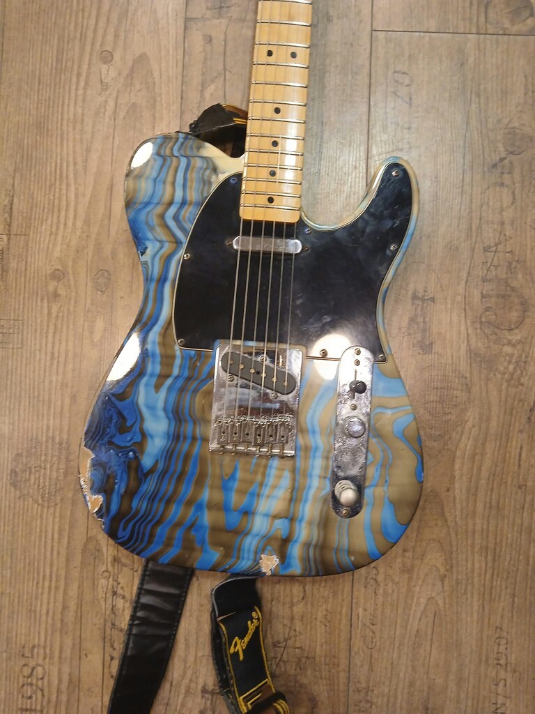 ORJİNAL FENDER MECSİCO FSR SWİRL TELECASTER 2013 SİGNATURE - 2
