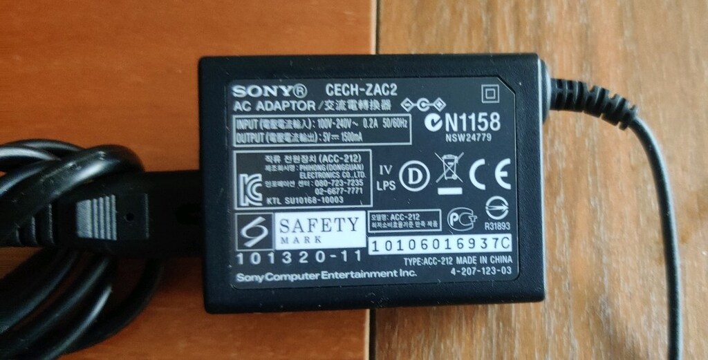 Orijinal Sony Playstation PSP CECH-ZAC2 Şarj Cihazı AC Adaptörü. - 2