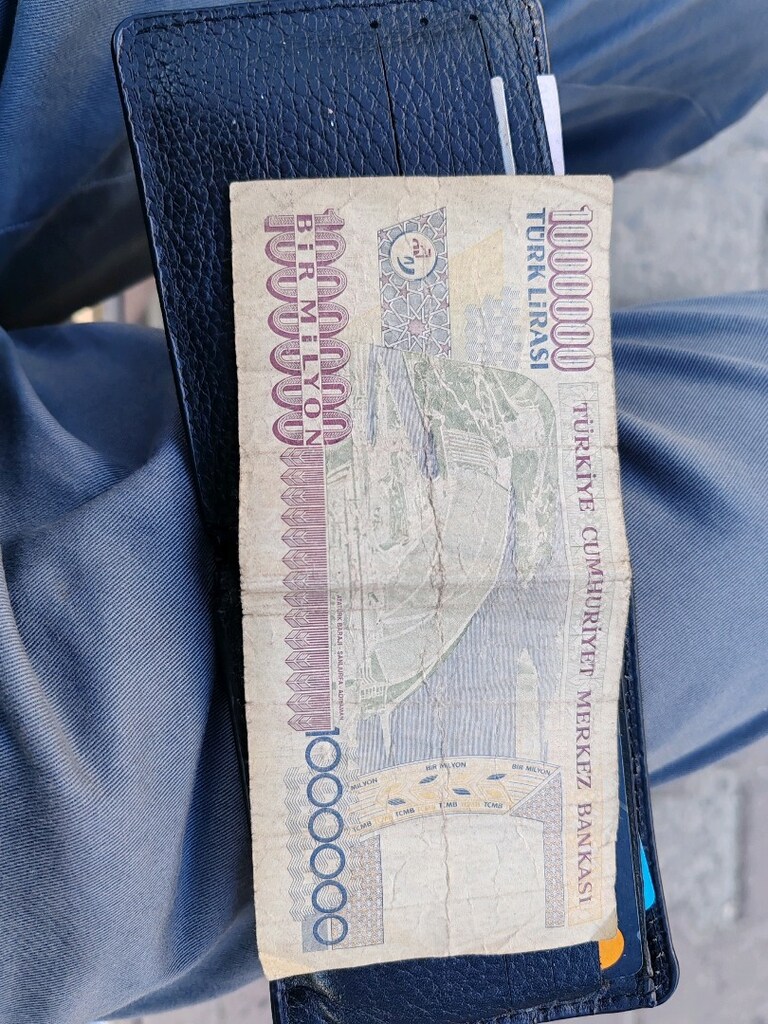 1 milyon eski kağıt para antika - 3