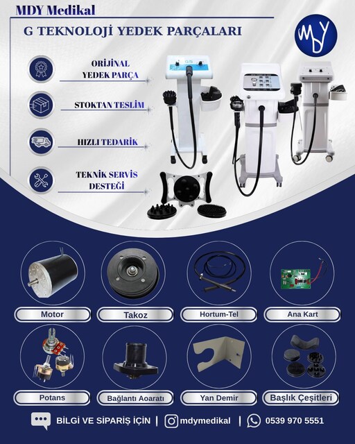 G5-G8-G9 CİHAZLARI YEDEK PARÇALARI