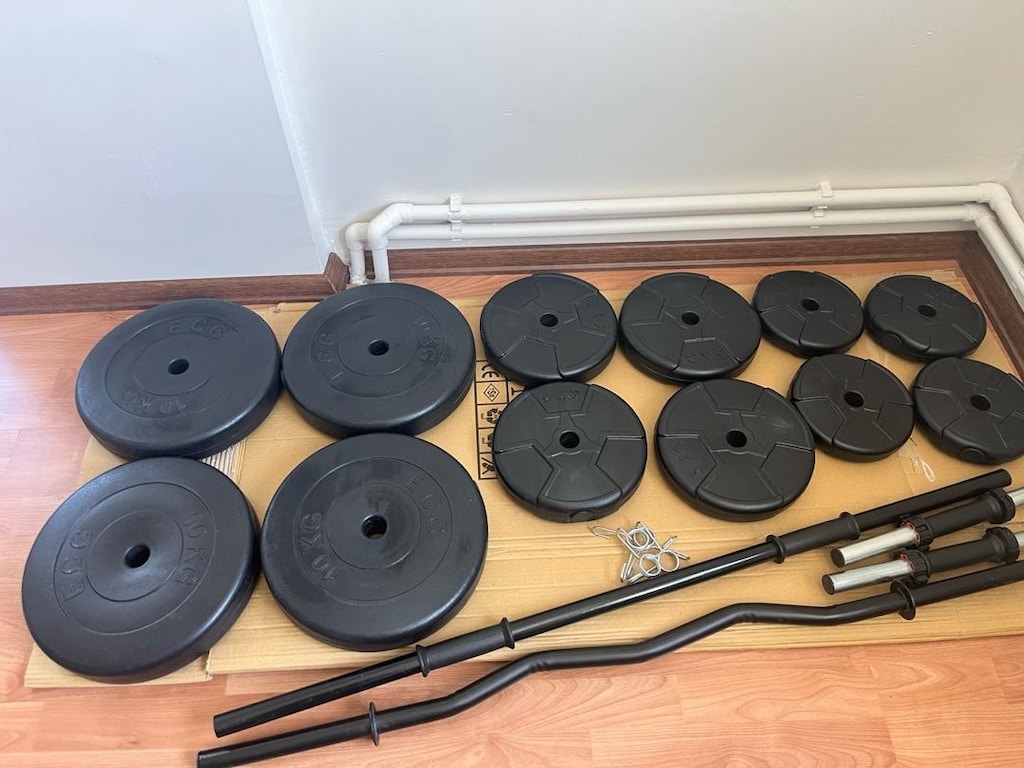 ECG 78Kg Ağırlık seti