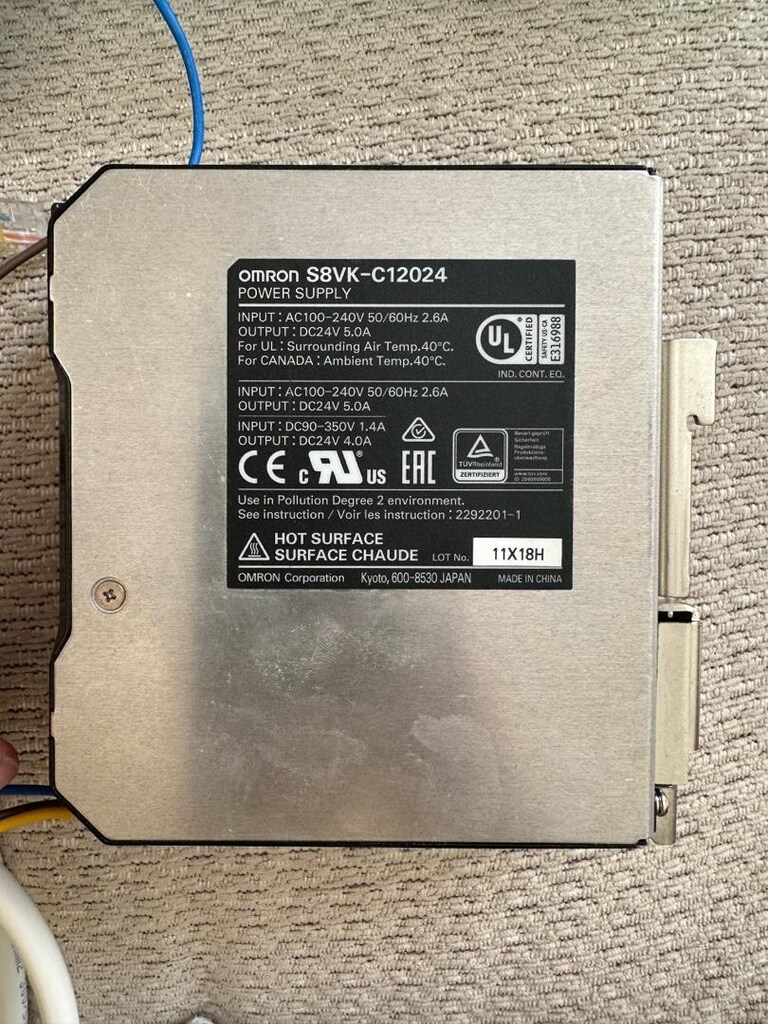 omron 24V 5A güç kaynağı - 2