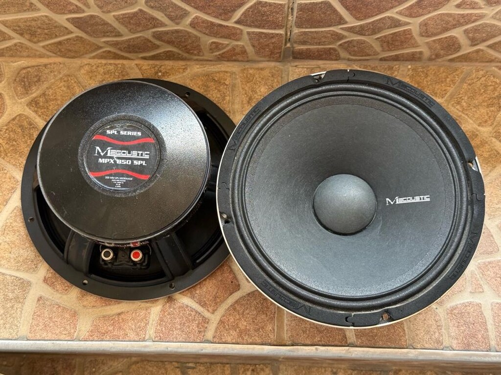 MACOUSTİC MPX 850 SPL 350 RMS MİDRANGE SORUNSUZ 20 CM HOPARLÖR - 2