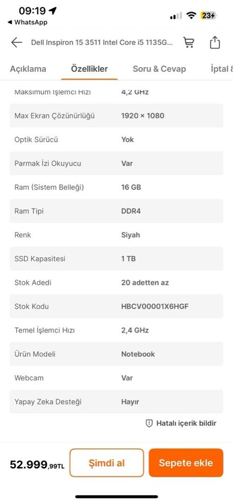 dell dizüstü bilgisayae - 8