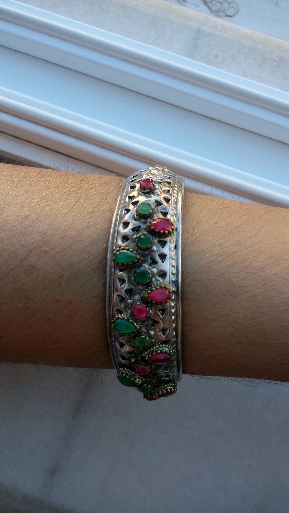 Orijinal 925 Ayar Gümüş Bilezik Kadın Bileklik Silver Bracelet Orjinal