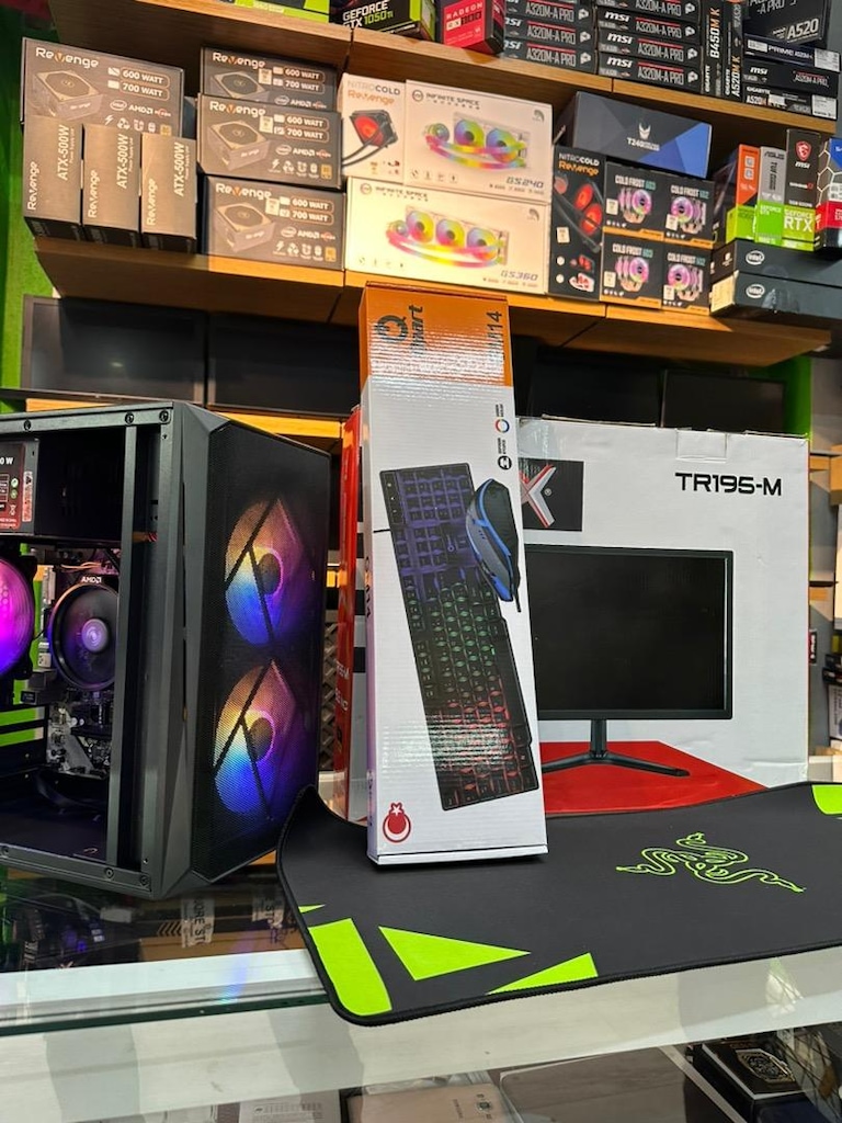 Uygun Fiyata FuLL Mini Gaming Bilgisayar Seti - 3