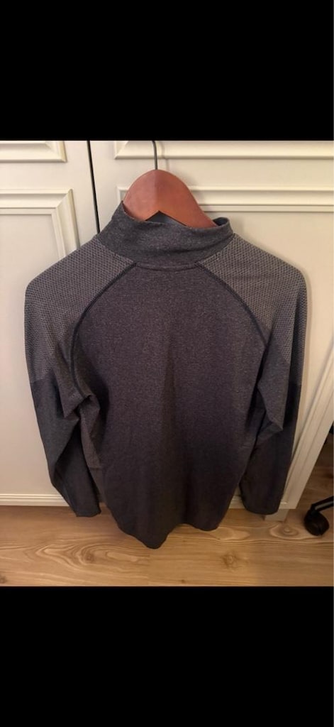 Gymshark Vital Seamless 1/4 Zip - Navy/Light / UZUN KOL GYMSHARK - 3