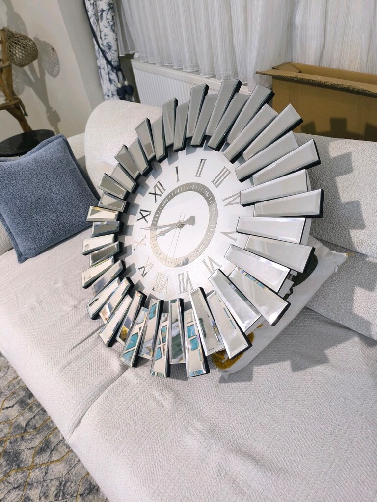 aynalı duvar saati - 3