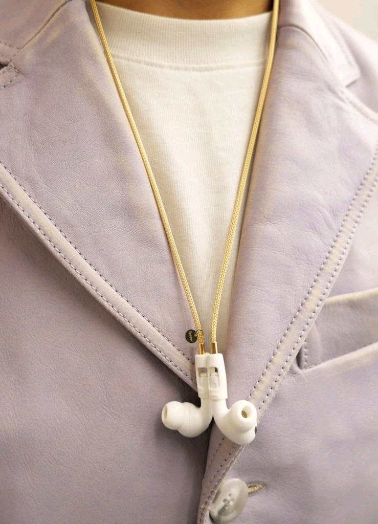 Tapper Marka Airpods/Airpods Pro Altin Kaplama Kulaklık Askısı - 2