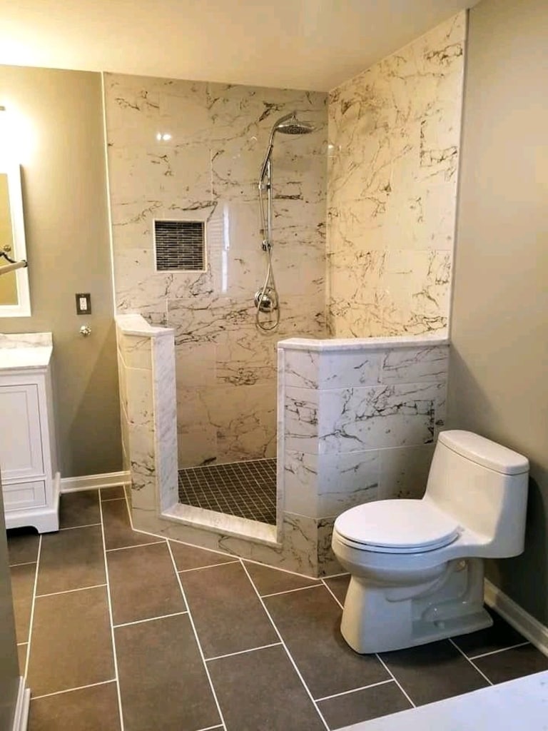Banyo yenileme.
