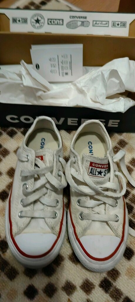 Converse 28.5 beyaz ayakkabı