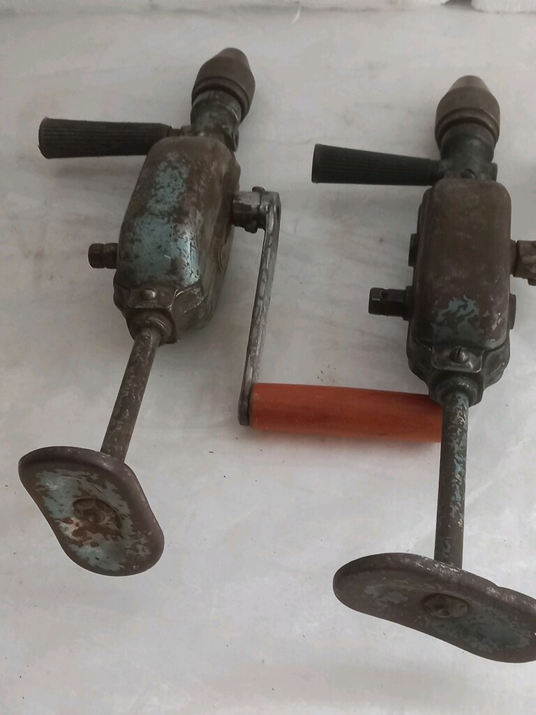 eski manuel matkaplar, hepside çalışır durumdalar. - 2