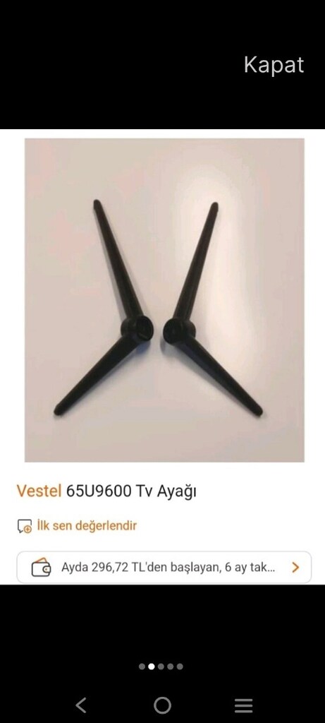 televizyon ayağı Vestel Toshiba uyumlu - 3