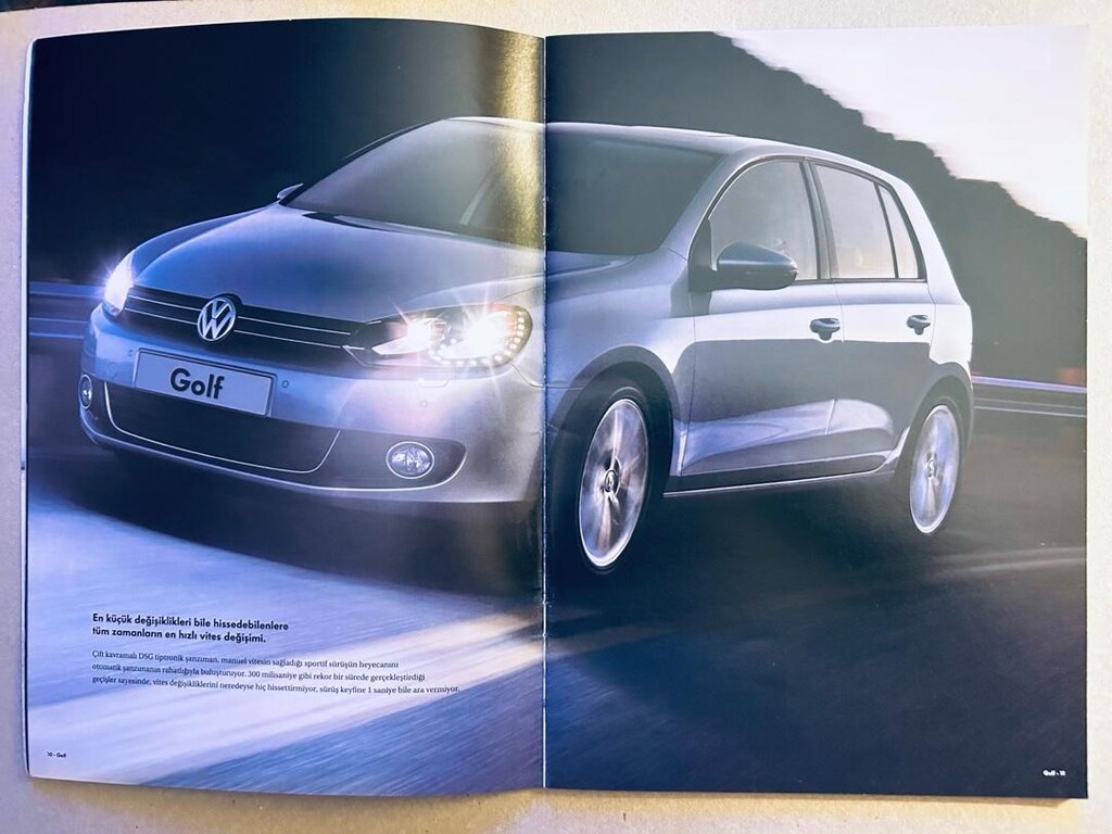 Volkswagen Golf Broşür. - 5