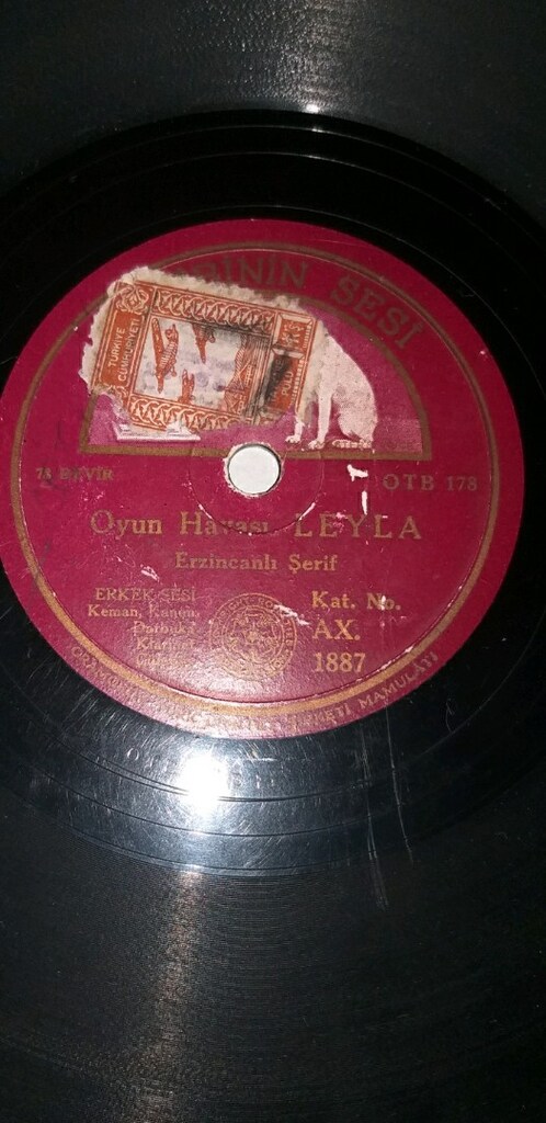 ERZİNCANLI ŞERİF TAŞ PLAK( URFA MAYASI/LEYLA) - 3