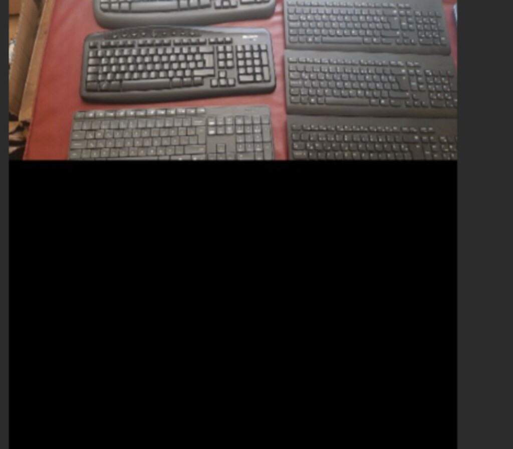 6 SAĞLAM 7 arızalı 10 kablosu 23 adet klavyeler - 14
