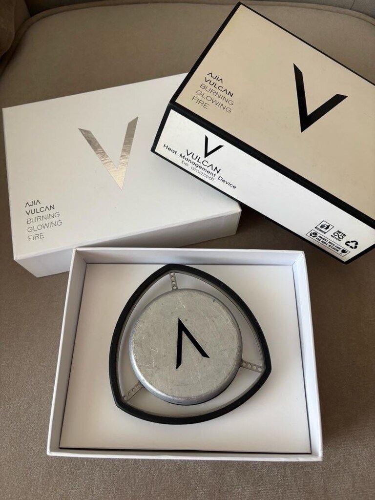 AJİA VULCAN NARGİLE KÖZLÜK V3 KUTUSU İLE BİRLİKTE - 5