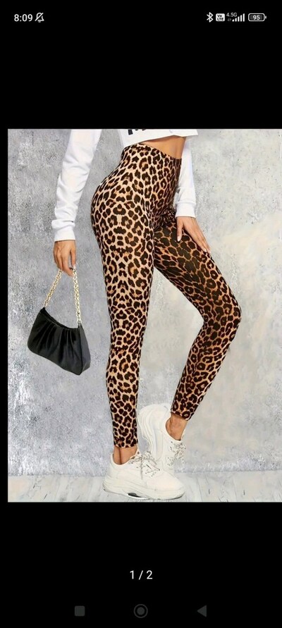 leopar viscon penye tayt