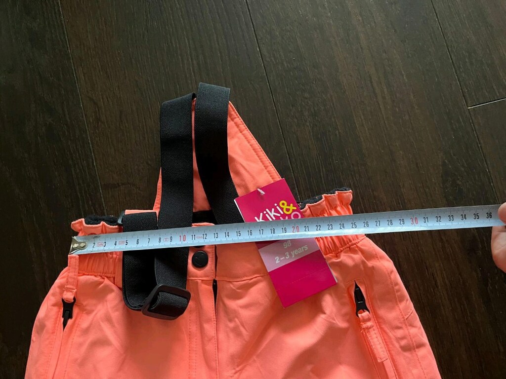 2-3 yaş 98 cm Kız Çocuğu Kar Pantolonu
