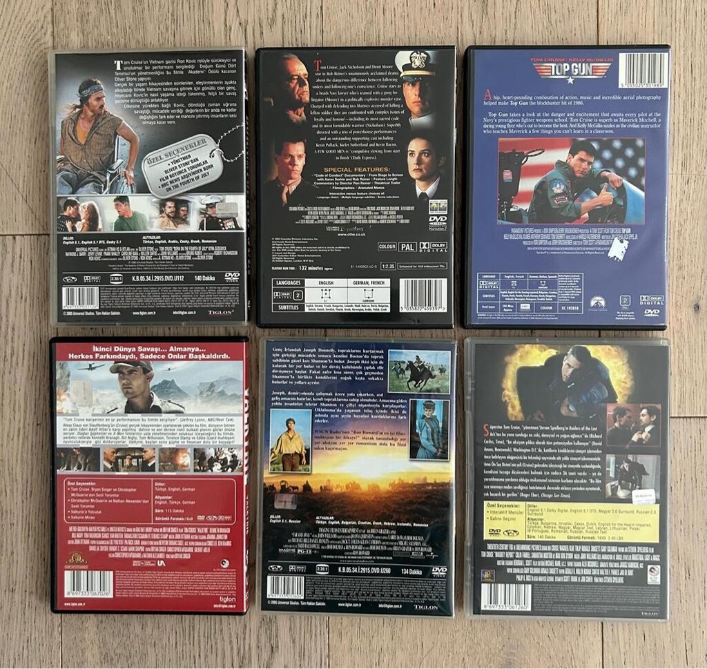 Tom Cruise DVD Koleksiyonu - 2