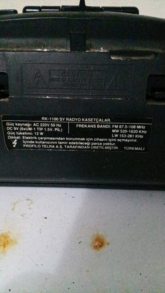 SABA RADİO KASET ÇALAR - 3