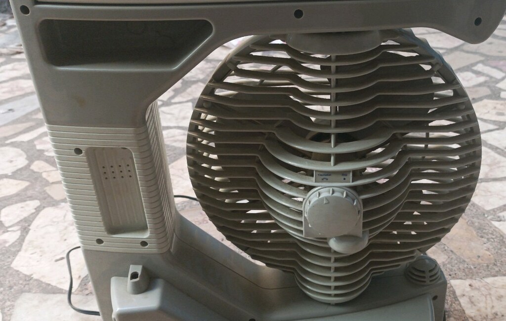 LED ışıklı Radyolu saatli Vantilatör - 14