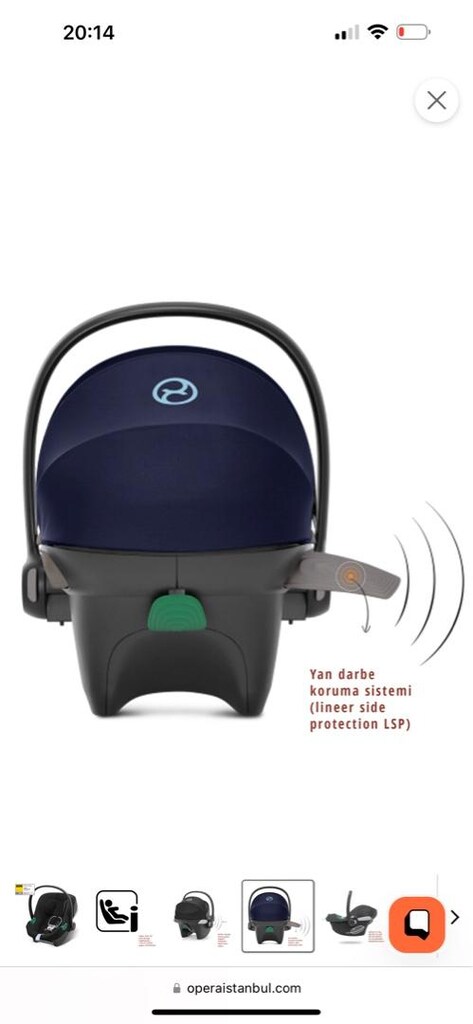 cybex Aton b2 puset - 3