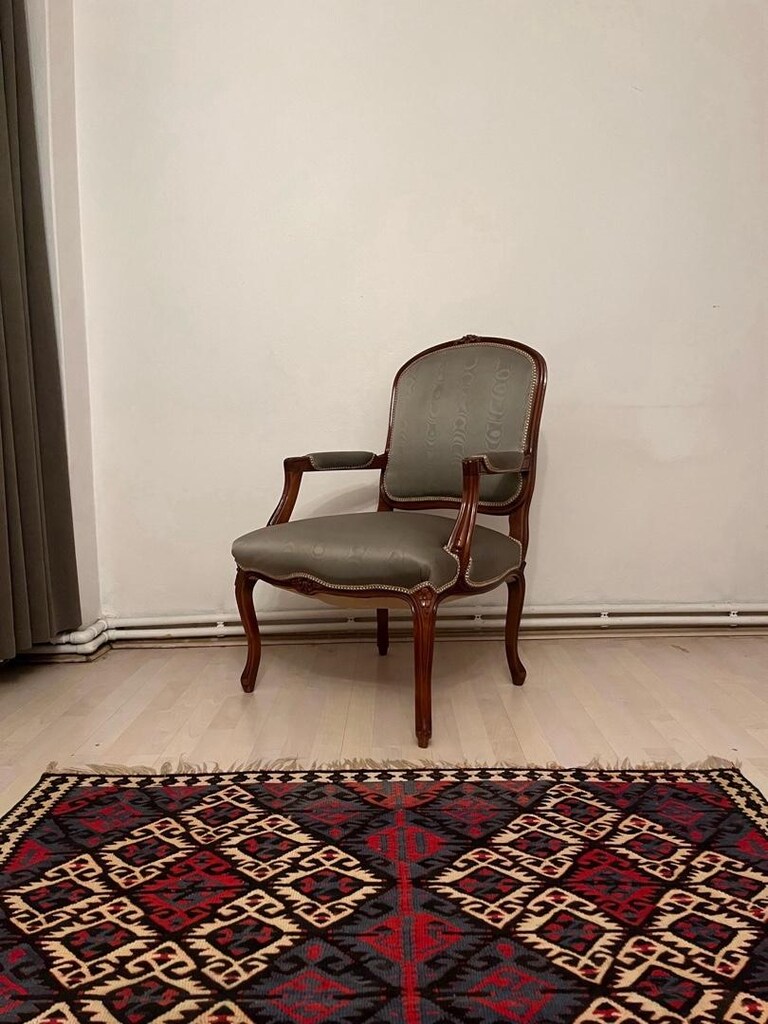 Antika Çift Berjer - 18