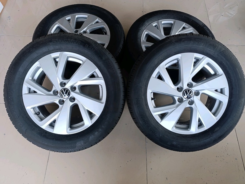 16 5x100 taigo orjinal jant lastik takımı sıfır ayarında - 3