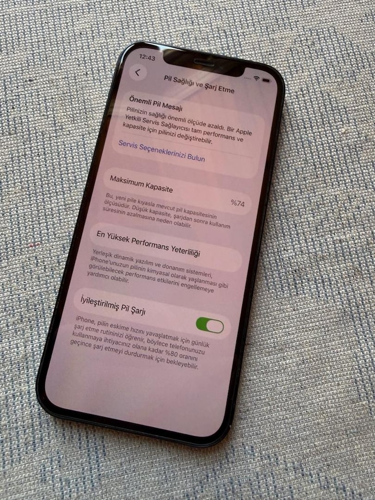 Apple iPhone 12 128 GB YURT İÇİ CİHAZ FATURASI VAR GARANTİ S - 2