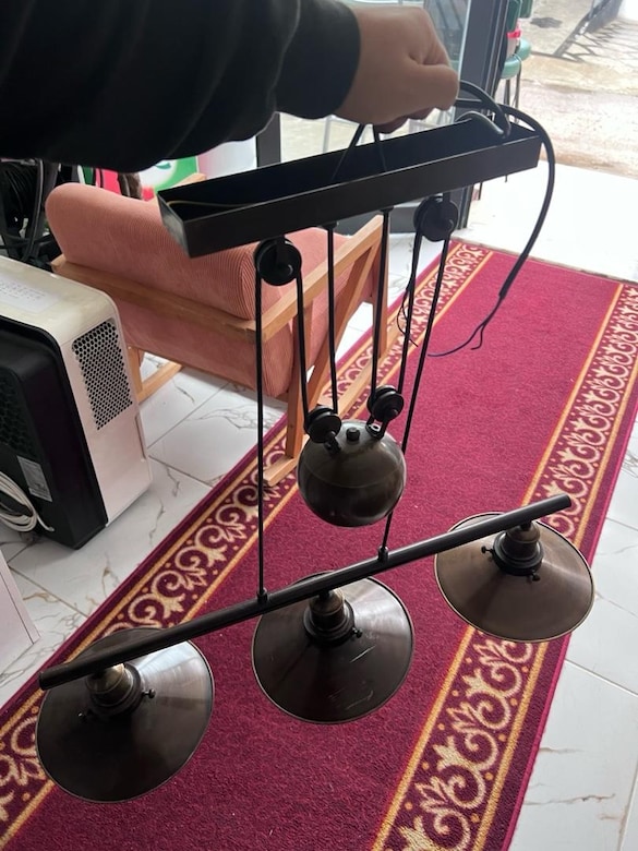 Pirinç Endüstriyel Tasarım Avize - 3