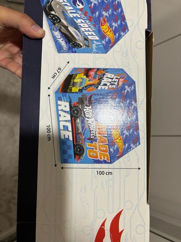 Hot Wheels Desenli Çocuk Çadırı - 2