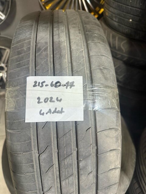 215 60 17 yazlık takım Goodyear 2024 tarihli sıfır ayarında hatasız
